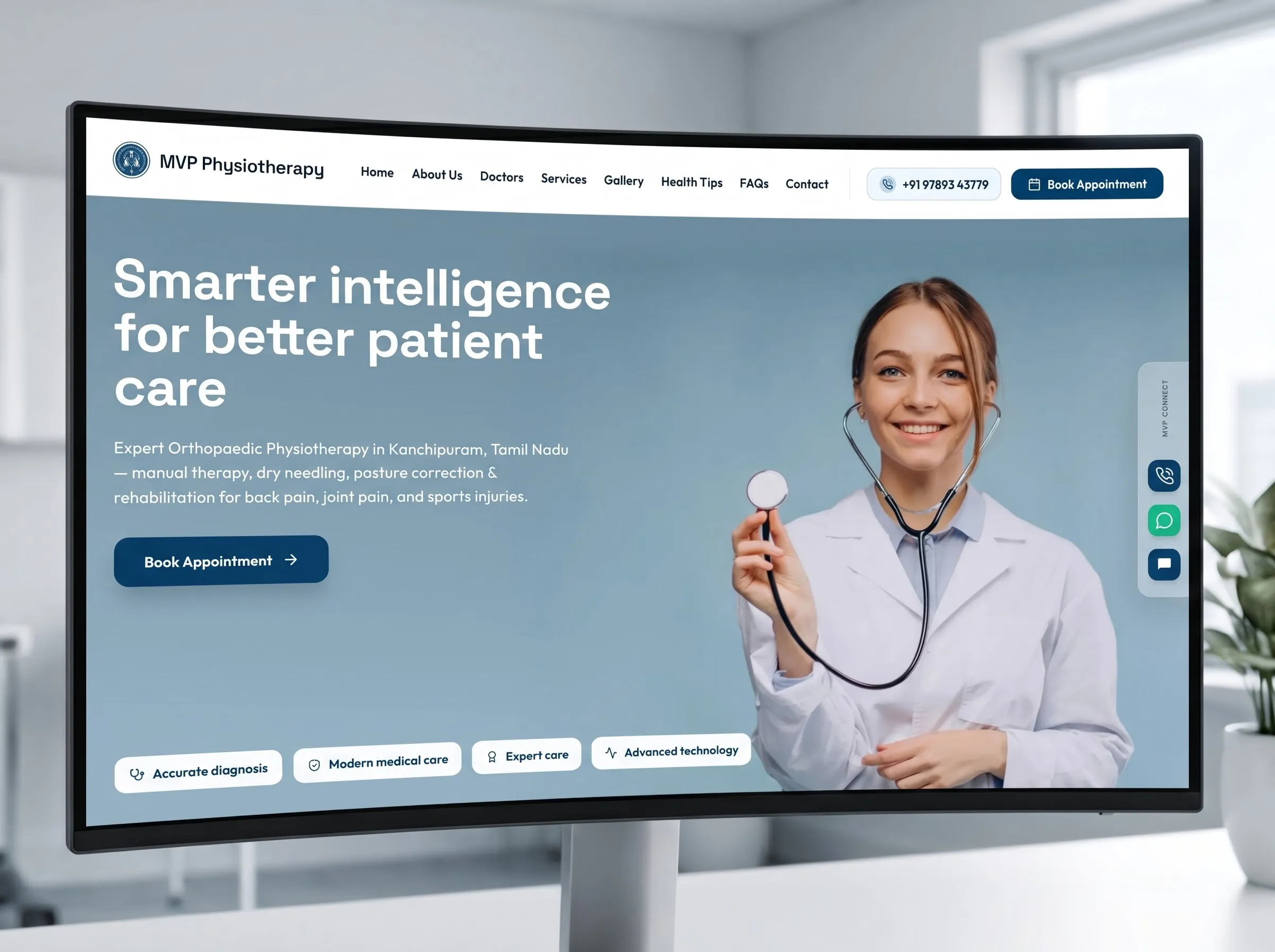 Website & Appointment Management System