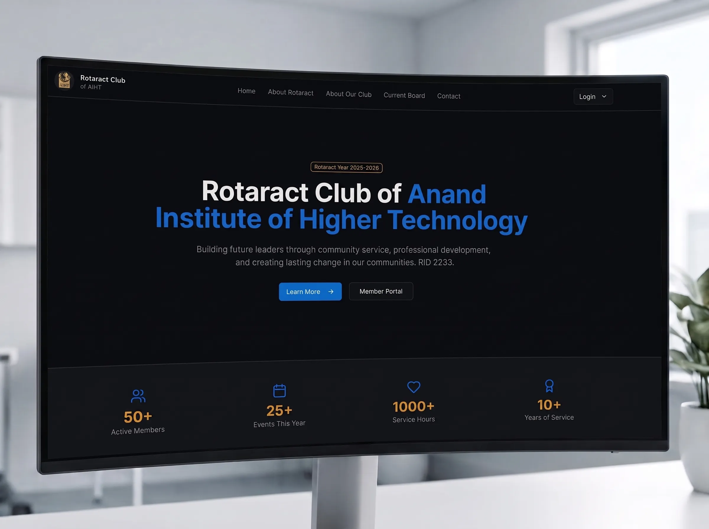 Rotaract Club Management System